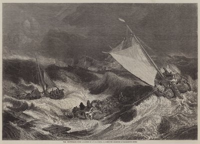 難破船 作： Joseph Mallord William Turner